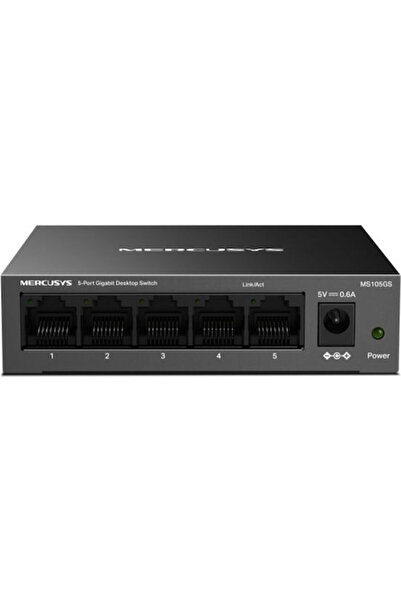 Mercusys MS108GS Μη διαχειριζόμενος διακόπτης L2 με 5 θύρες Gigabit Ethernet ...
