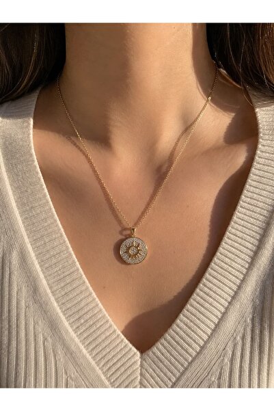 Yeblin Sun Steel Necklace