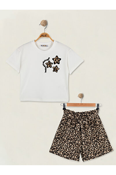 Dijitex Girl's Bürümcük Shorts Set