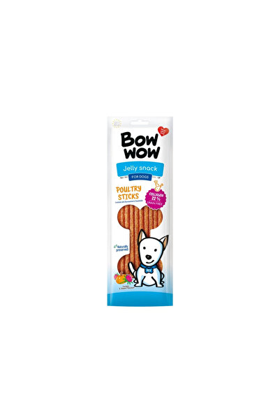 Bow Wow Λιχουδιές Σκύλου Ζελέ για Υποστήριξη Αρθρώσεων με Βοδινό και Πουλερικ...