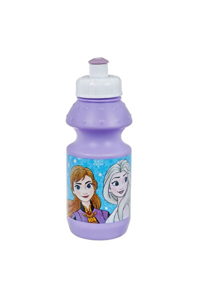 Z Store Sticlă de apă Frozen 2 cu capac flip-top mov - 380ml