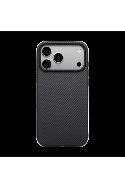 PITAKA Husă UltraGuard Aramid pentru iPhone 17 Pro Max, Negru/Gri