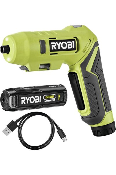 Ryobi RSDP4-120G Cordless Pivoting Screwdriver 4V (1 x 4V, 2.0 Ah)