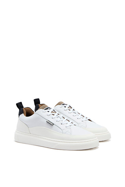Barbour Stannington Spor Ayakkabı WH11 White/Navy/Trench