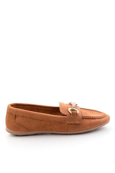 Bambi Taba Kadın Loafer Ayakkabı K01542380772