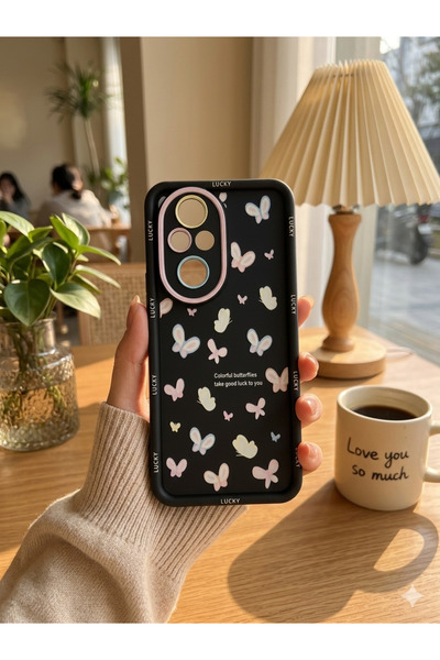 MMP SHOP Honor 200 Pro Uyumlu Sevimli Desenli Kamera Korumalı Premium Telefon...