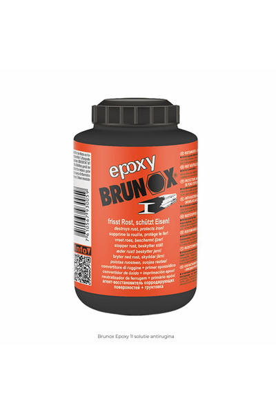 Brunox Solutie EPOXY - tratament antirugina 1000ml (bidon 1L)