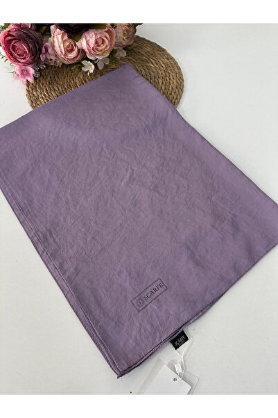 SCARFE SCARF Scarfe Vual Shawl Lilac Hvh0403