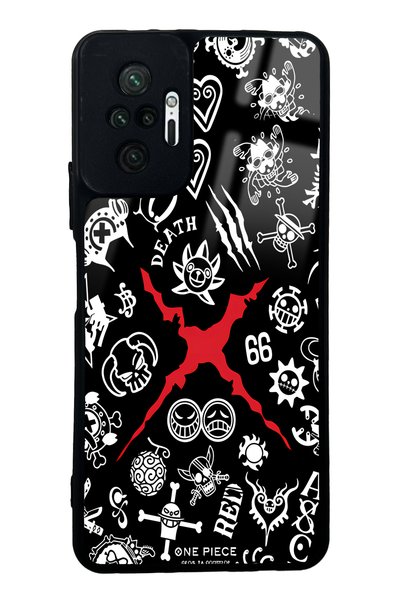 Spoyi حافظة هاتف Xiaomi Redmi Note 10 Pro X بتصميم أحمر لامع