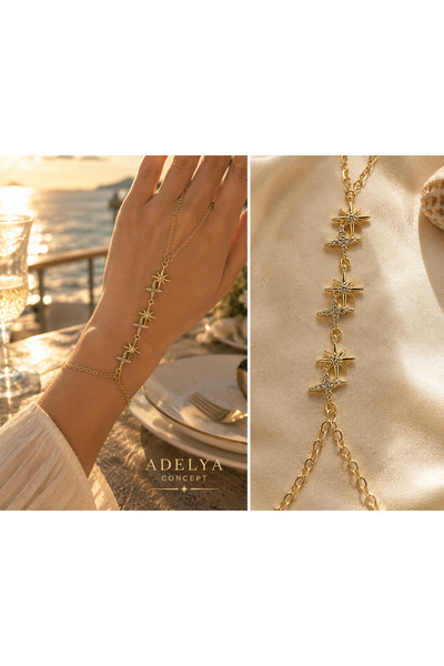ADELYA CONCEPT North Star Detailed Shahmeran Bracelet