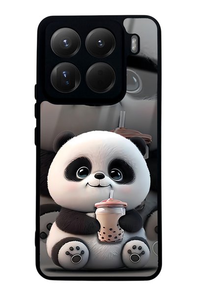 Spoyi حافظة هاتف Xiaomi 15 Pro بتصميم بيبي باندا لامعة