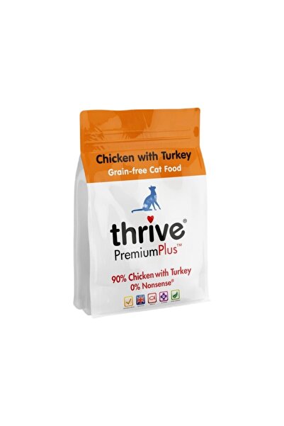 Thrive طعام جاف فاخر للدجاج مع الديك الرومي