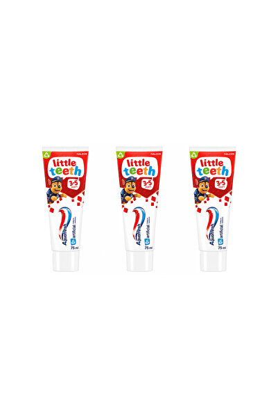 Aquafresh Little Teeth (3-5 Yaş) Çocuk Diş Macunu 50ml (3 Adet)