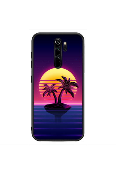 Other Xiaomi Redmi Note 8 Pro Moon and Palmie Black Glossy Θήκη