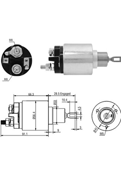 Bosch MARŞ OTOMATİĞİ 12V VW GOLF PASSAT JETTA FİAT TİPO FİORİNO TEMPRA ALFA ROMEO AUDİ 100 200 TEK F