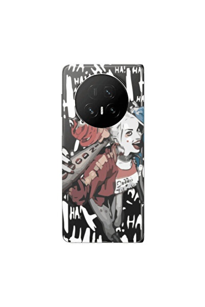 Other Honor Magic V5 Ha Ha Ha Transparent Silicone TPU Θήκη