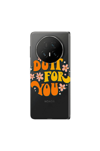 Other Honor Magic V5 Do it For You Transparent Silicone TPU Θήκη