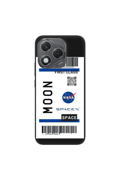 Other Honor 400 Lite Moon spacex Black Colored Silicone TPU Θήκη