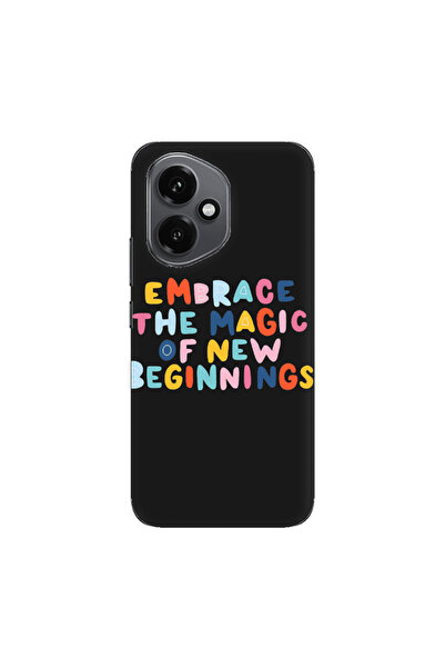 Other Honor Magic 400 Embrace Black Colored Silicone TPU Θήκη