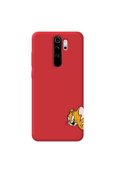 Other Xiaomi Redmi Note 8 Pro Jerry 2 Red Colored Silicone TPU Θήκη