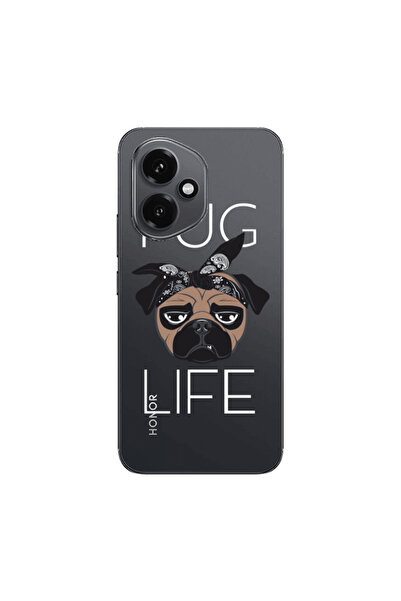Other Honor Magic 400 Pug Life Transparent Silicone TPU Θήκη