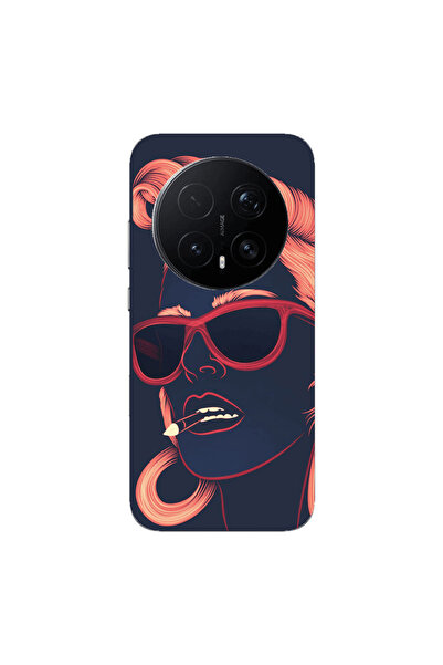Other Honor Magic 8 Lite Pro Girl retro Transparent Silicone TPU Θήκη