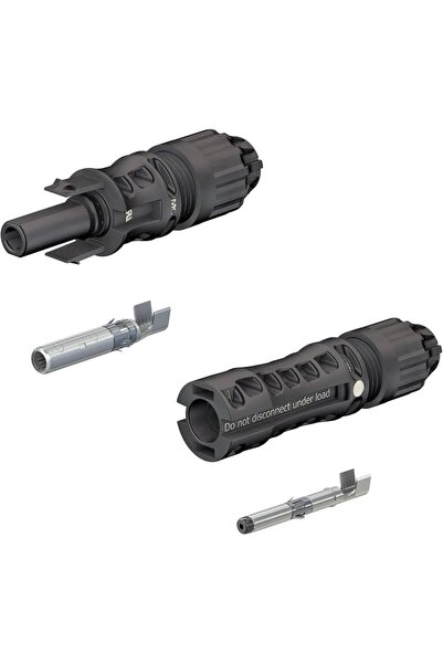 Staubli MC4 EVO2 6 mm² Solar Konnektör Seti (Dişi + Erkek) | Orijinal | 1500V DC