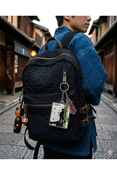 OWLBAG COMPANY Owl Bag Vagabond - Musaşi Miyamoto Legendary Samurai Patterned...