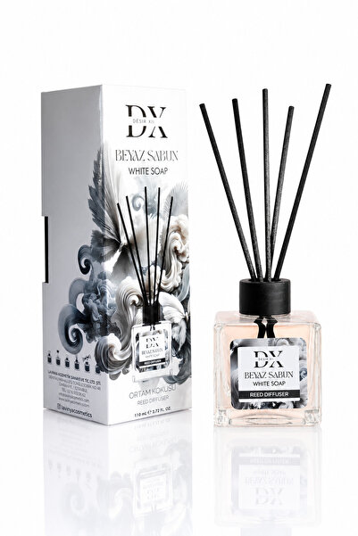 DX Perfumes DX Beyaz Sabun White Soap Difuzor de Cameră cu Bețișoare 110 ml