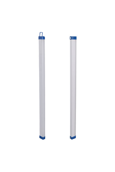 nelerbulurum 70 Cm Şarjlı 100Watt Kancalı Mıknatıslı 3 Modlu 1800mAh Akvaryum El Feneri Bahçe Aydınlatma Ampul Masa ve Gece Lambası Kamp Lambası
