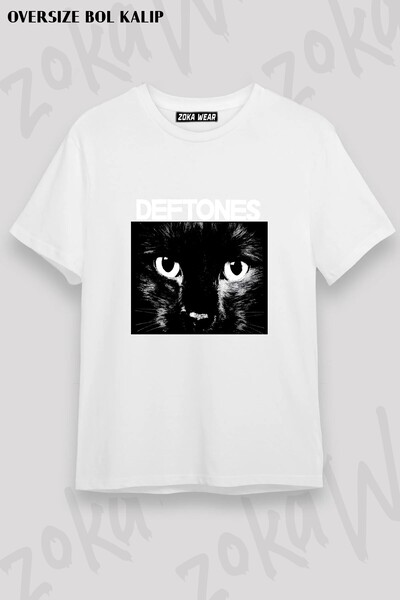 ZOKAWEAR Μπλουζάκι Unisex Loose Fit Deftones v9 με στάμπα