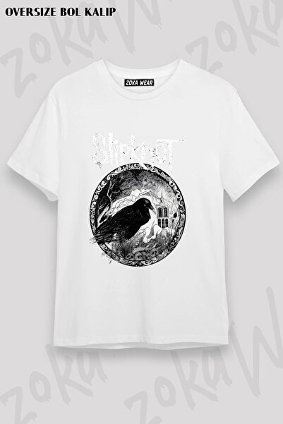ZOKAWEAR Μπλουζάκι Unisex Loose Fit με στάμπα Slipknot v42