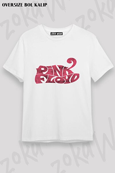 ZOKAWEAR Μπλουζάκι Unisex Loose Fit με στάμπα Pink Floyd v2