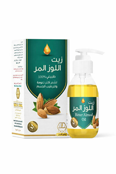 Wadi Nahl زيت اللوز المر للعنايه بالجسم من وادي النحل-125مل