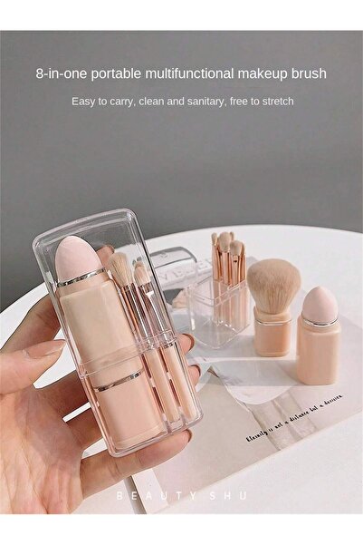 ORVILLA 8 in 1 Travel Brush Set |   Small and Portable Package |   The Set In...