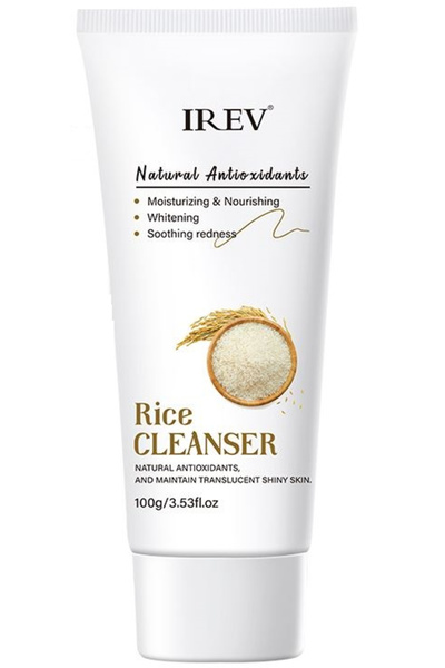 IREV Rice Cleanser – Demachiant Facial Hidratant cu Extract de Orez, 100 g