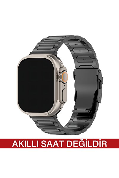 Dexmon Apple Watch 11 10 46mm 9 8 7 6 SE Ultra Uyumlu 44-45-49mm Tokalı Titan...