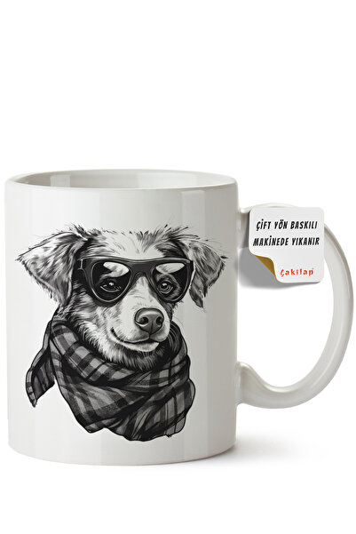 ET ERTAPASSAGE original creative designs Dog Design Printed Porcelain Mug (Do...