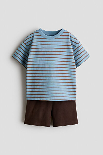 H&M 2 Parçalı Jarse Set