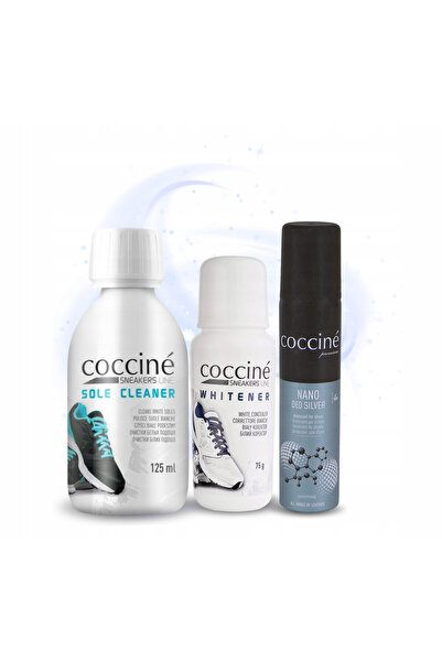 Coccine Kit curatare incaltaminte, Coccine, kit pentru adidasi, 125 ml, 75 g,...