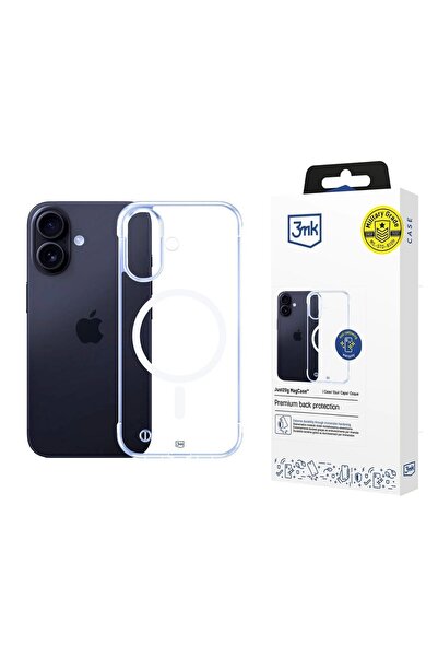3MK Husă transparentă Just20g MagCase pentru iPhone 16 Plus