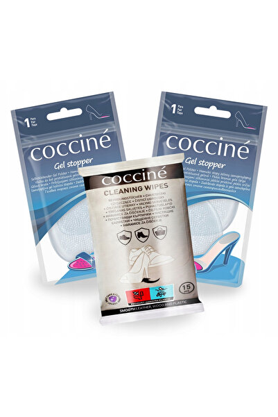 Coccine Set 3 in 1, Coccine, Frane cu gel pentru picioare, 2 perechi, 15 serv...