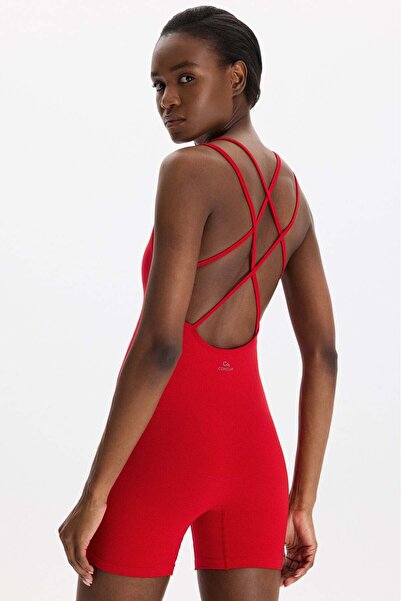 COMEUP Şort Tulum Goji Berry