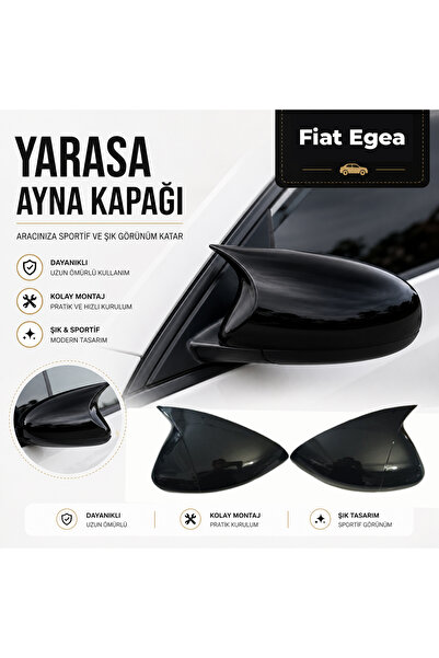 Genel Markalar Fiat Egea Yarasa Ayna Kapağı