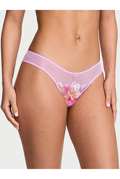 Victoria's Secret Watercolor İşlemeli Brazilian Külot