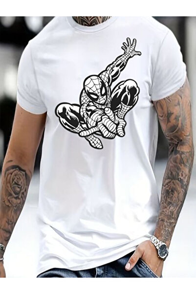 COZYWEAR White Printed Oversize T-Shirt