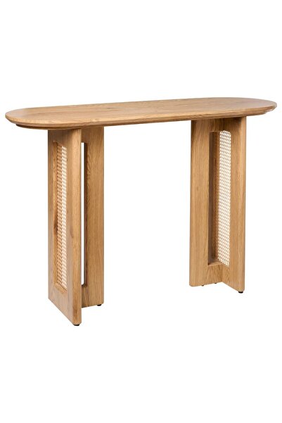 OEM Τραπέζι κονσόλας Re-Bloom Karlo, MDF/ρατάν, 120x40x80 εκ., 50 κιλά, - Επα...