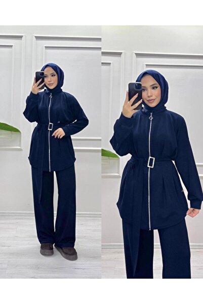moda acar Belden Belted Pants Suit