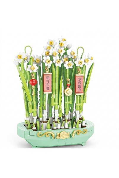 Evolium Set de Constructie, Evolium, Narcise Decorative cu Suport, 778 piese,...