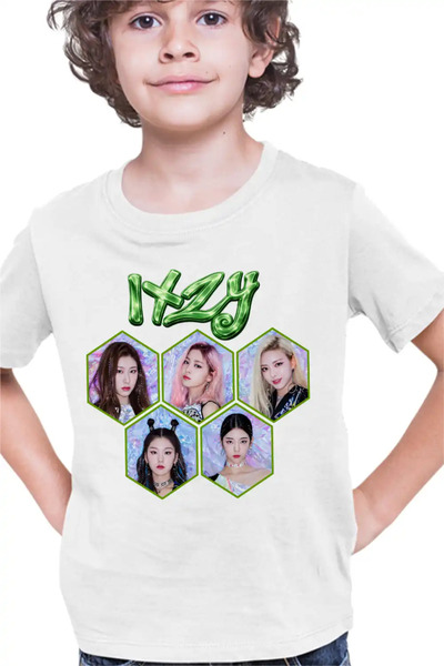 OEM Tricou Copii Baieti Itzy Yuna Kpop Merch